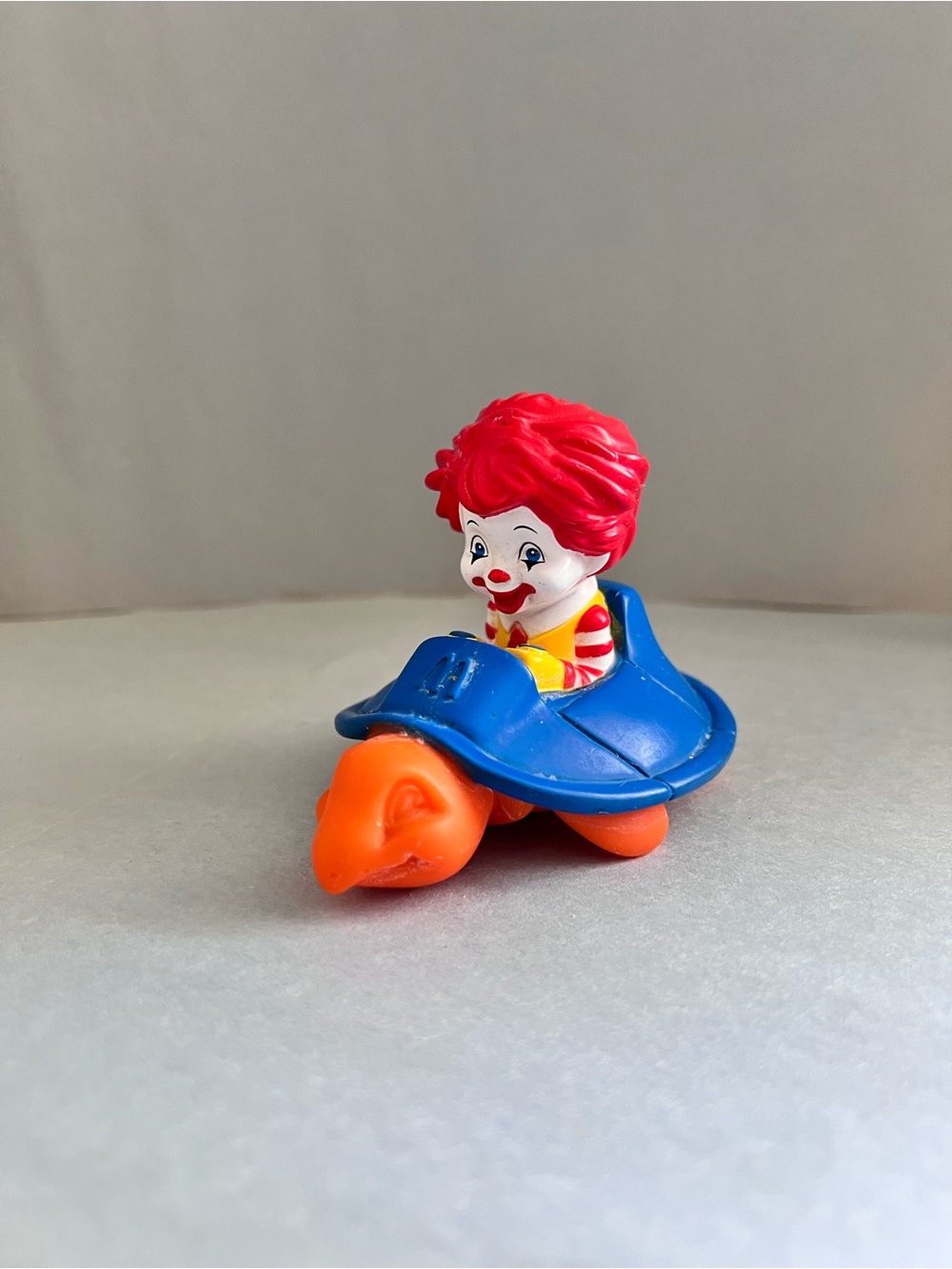 McDonald's Happy Meal Toy Baby Ronald McDonald Riding Turtle Bath Toy